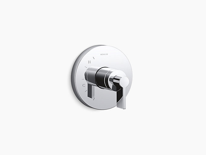 Components™ Rite-Temp® shower valve trim with Lever handle